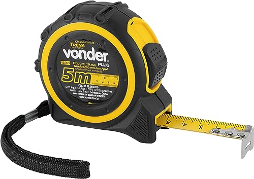 Trena Curta de Aço 5 M x 19 mm Vonder Plus