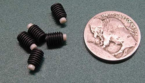 Black Oxide Steel Nylon Tip Set Screw 10-32 x .250