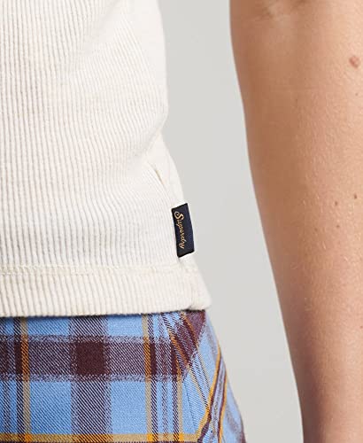 Debardeur Superdry Débardeur avec liseré dentelle femme EU / - vue 5