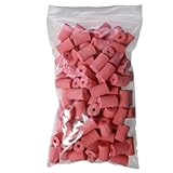 BBGSAMF Bounce-B-Gone Foam Inserts | 100-Pack Pink Washer Suspension Rod Pads