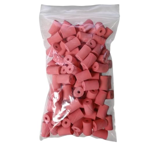 BBGSAMF Bounce-B-Gone Foam Inserts | 100-Pack Pink Washer Suspension Rod Pads