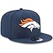 New Era NFL 9FIFTY Team Color Adjustable Snapback Hat Cap - One Size (US, Alpha, One Size, Denver Broncos - Navy)