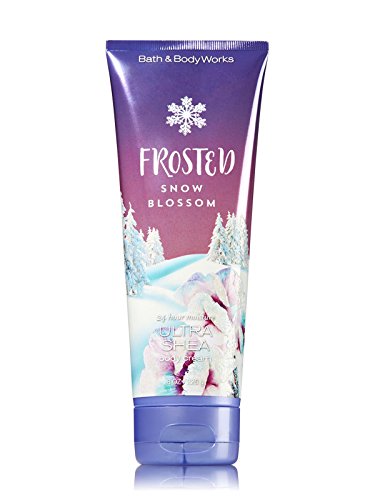 Bath and Body Works Frosted Snow Blossom Ultra Shea Body Cream 8 Ounce