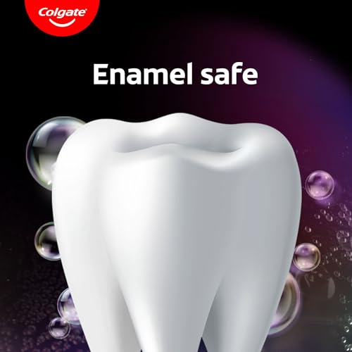 Colgate Visible White O2, Teeth Whitening Toothpaste (50g) for noticeably whiter teeth starting in 3 days with Active Technology, Enamel Safe Teeth Whitening & Fresh Breath