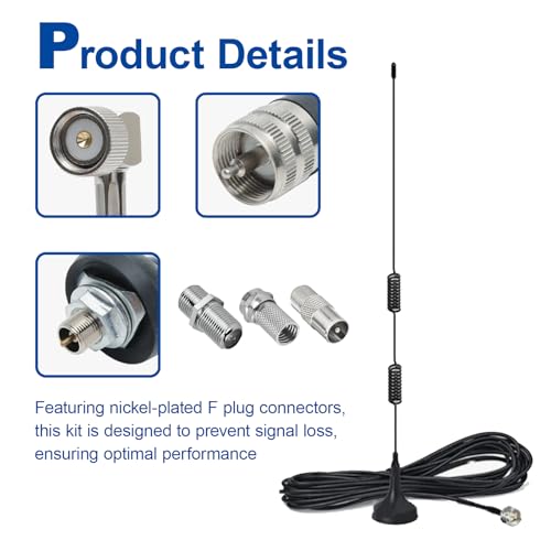 10 Pcs F Plug Connectors Waterproof Micro Screw,tv aerial connector,satellite cable connectors,coaxial cable connector,f connector to coax adapter,f type connector,Aerial Connectors - Image 2