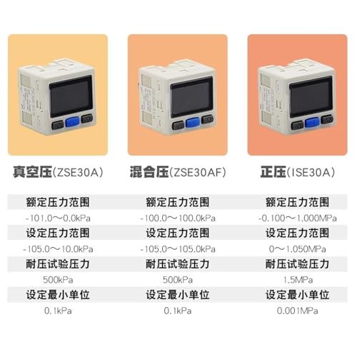 ZSE30A-01-NL capteur de pression et pressostat numérique - 5