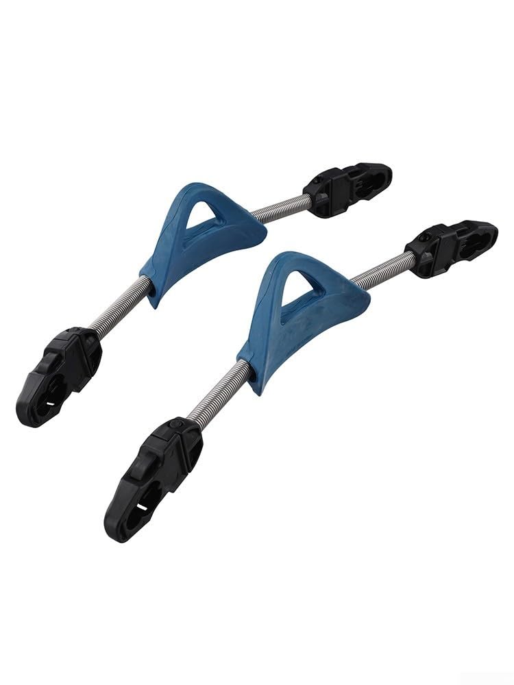 2 cinghie per pinne a molla 304 antiscivolo, lacci di ricambio per attrezzatura da snorkeling, blu, nero, rosso, giallo, taglie da XS a L