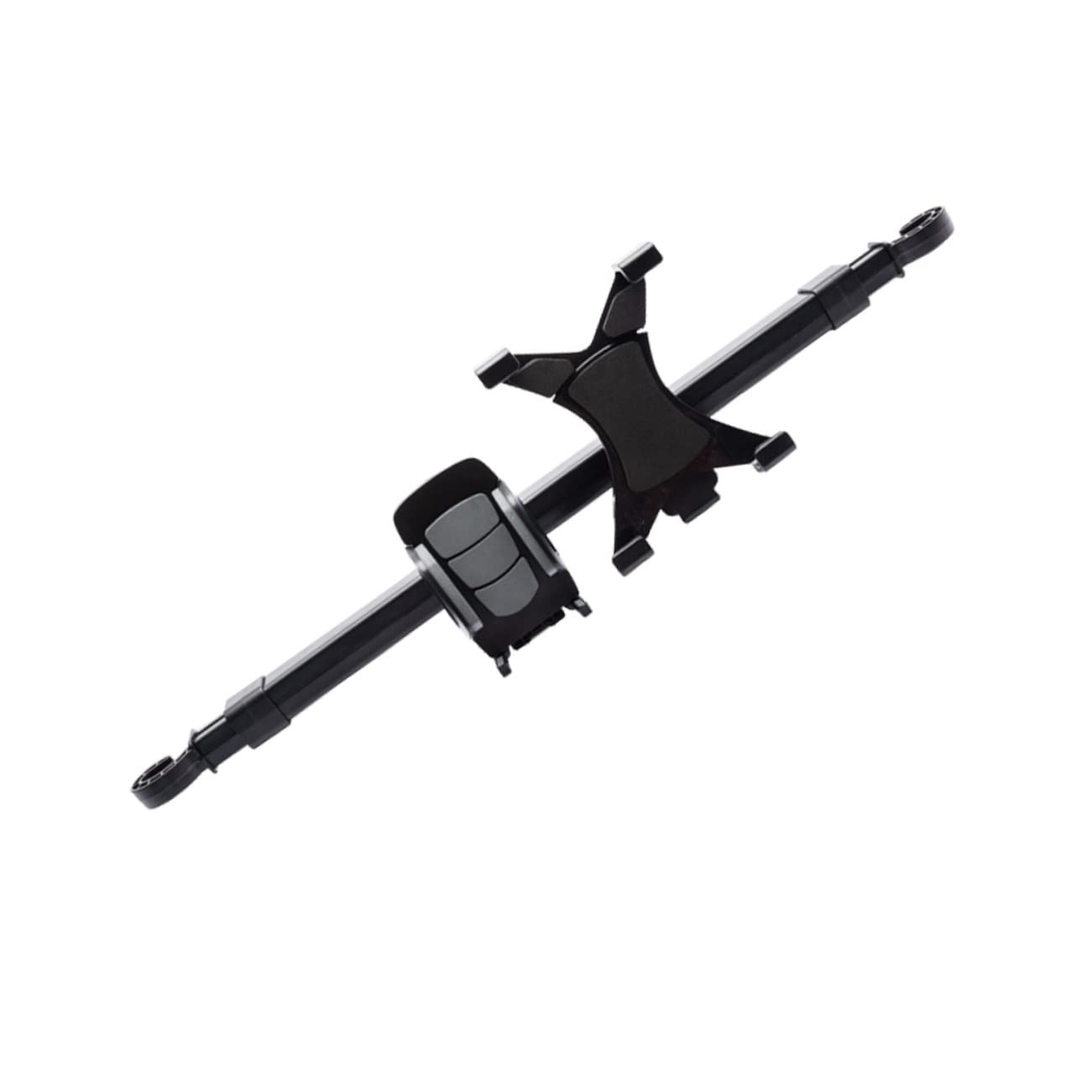 ULDIGI Durable Abs Car Phone/Tablet Bracket 53.5-72cm Fit 1 Mount for 3.5-6in Cell 7-10in Tablet Universal Car Holder Snap Button