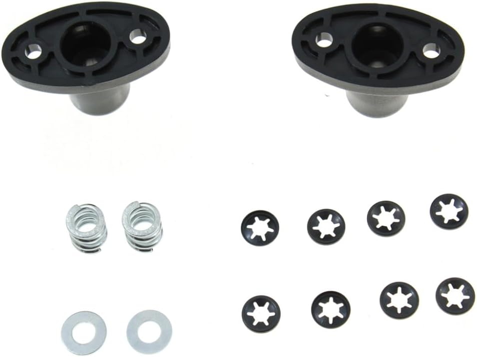 For Jeep Wrangler TJ Sun Visor Repair Kit 1998 99 00 01 2002 Pair | Plastic | 924-531