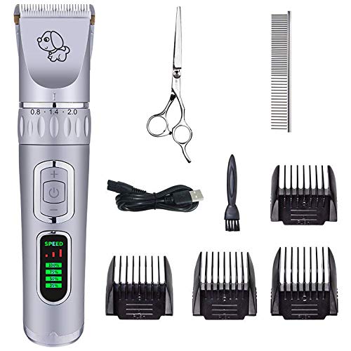Pet clippers heavy duty LCD pour toiletter votre chien à la maison en toute sérénité