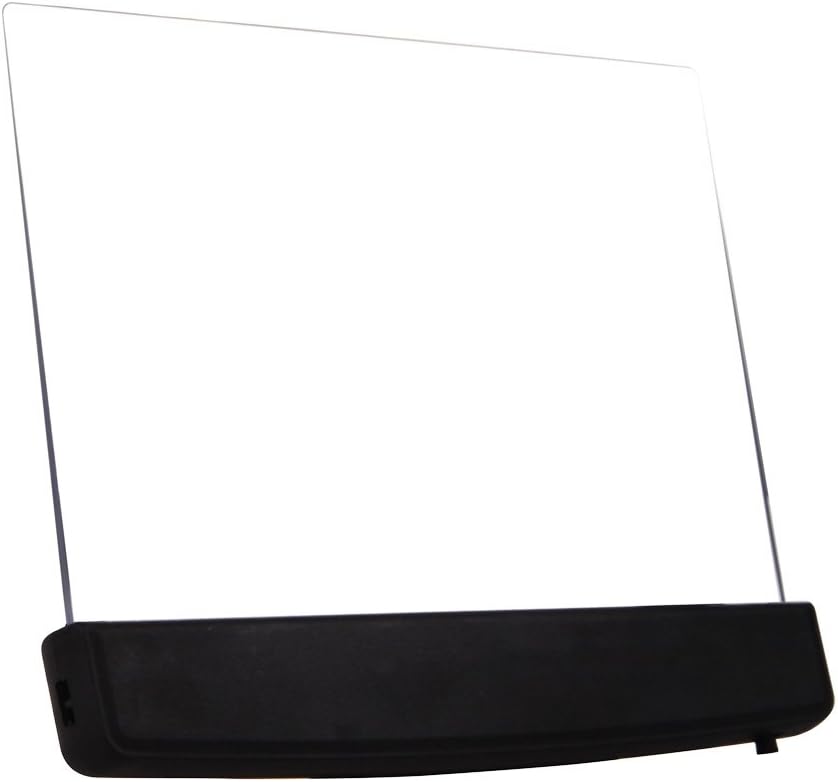 LED Lightwedge Reading Lamp Night Flat Plate Portable Panel Book Light for Reading