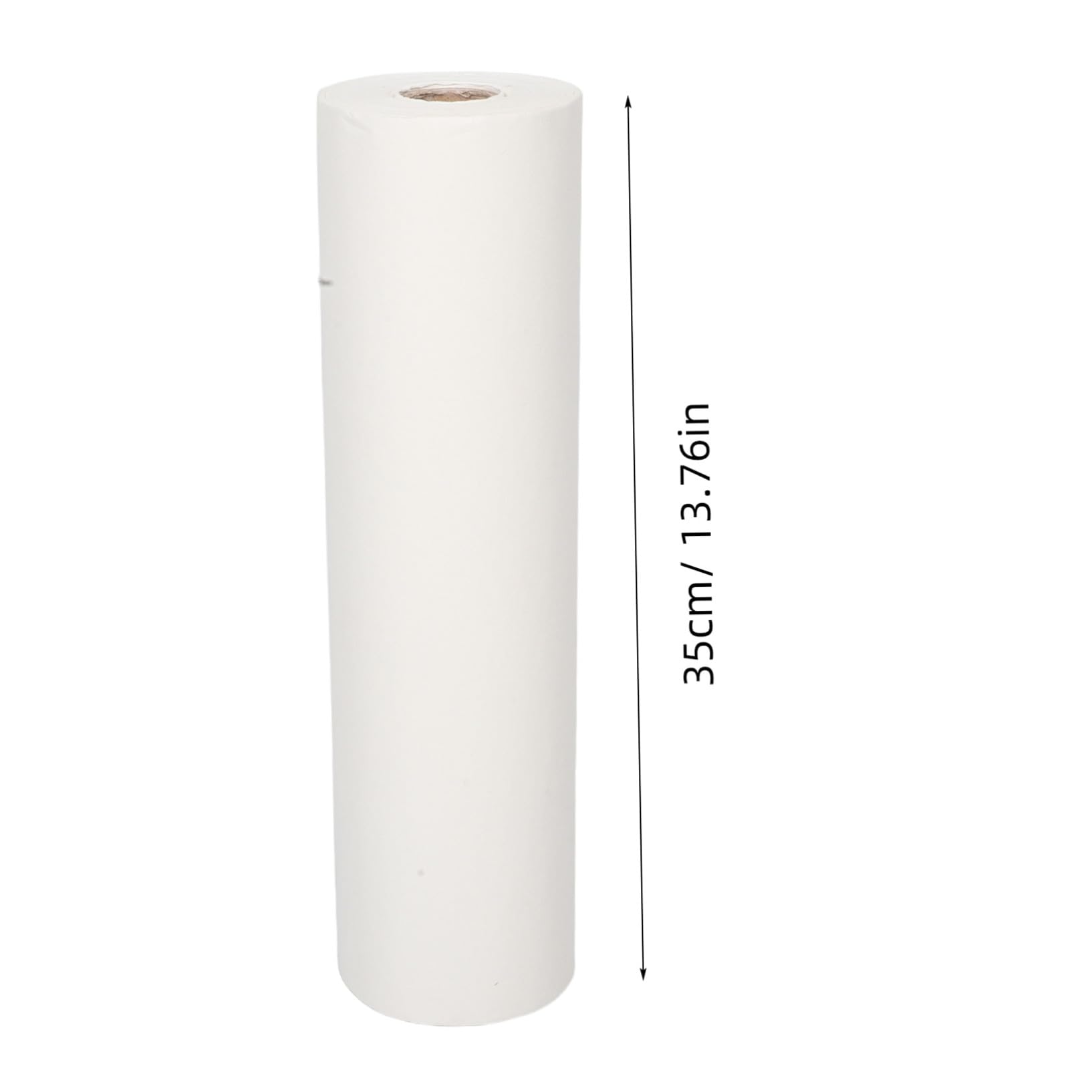 Parliky Rollo de Papel de Arroz Chino Blanco para Caligrafía, Material Grueso y Suave para Escritura y Pintura en Rollo de 50 Metros para Exposiciones y Práctica