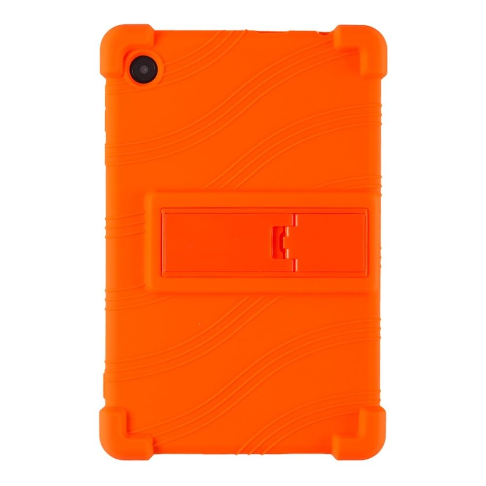 Generic etui kompatybilne z Samsung Galaxy tab A9 8,7 SM-X110 X115 X117 (kolor: pomarańczowy) silikonowa twarda obudowa tylna