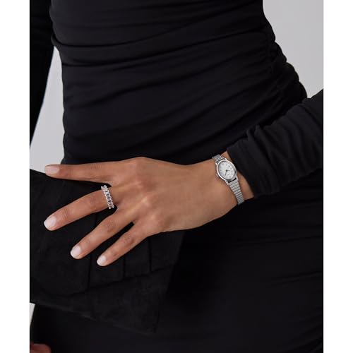 Timex Cavatina 18mm Women's Stainless Steel Expansion Band Watch (Model: T219029J) by Timex - Image 6