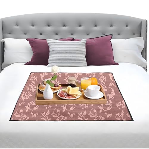 Image of Maximus Printed Bed Server Food Mat | Bedsheet Protector for Home | Food Mat for Bed | Waterproof and Washable Food Server Mat | Multipurpose Use 36 inchx36 inch