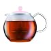 Produktbild Bodum 1830-340B-Y19 ASSAM Teebereiter mit Glasgriff und farbigem Deckel, 1.0 l, Glas