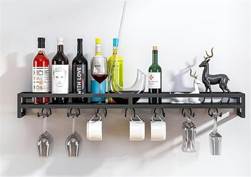 Casier à verres à vin mural pour libérer l'espace de vos comptoirs