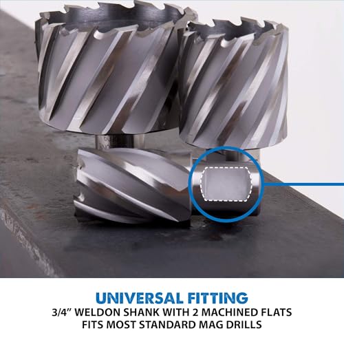 Image of Evolution CC137 1-3 /8-Inch Diameter x 1-Inch Depth of Cut Cyclone High Speed Steel Annular Cutter