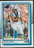 2025 Donruss Jalen Coker Panthers Football Card