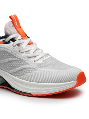 Image of Action | Athleo | TURBO-1521 | Men's | Lace-Up | Running | Shoes | Trendy | Lightweight | Comfortable | Durable | Sports | Shoes