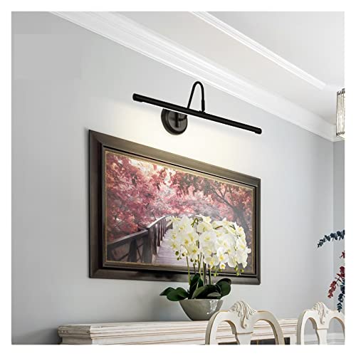 Apliques LED negros para cuadros y pared interior moderna de 55cm a 100cm 2