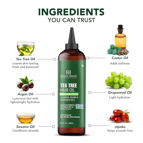 Botanic Hearth Tea Tree Scalp Oil 6.7oz — view 5
