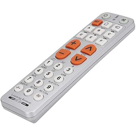 Yunir Universal Smatr TV Learning Type Remote Control Household Large Buttons Controller for PANASONIC, for PHILIPS, for SAMSUNG, for SONY, for TOSHIBA, for LG Cover