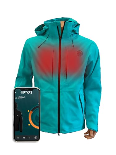 Veste chauffante avec éclairage et détecteur de chute PRO pour homme