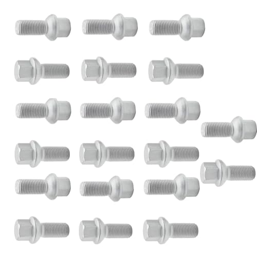 Pernos rueda coche compatibles con Benz R230 C216 juego de 20 tornillos de cubo