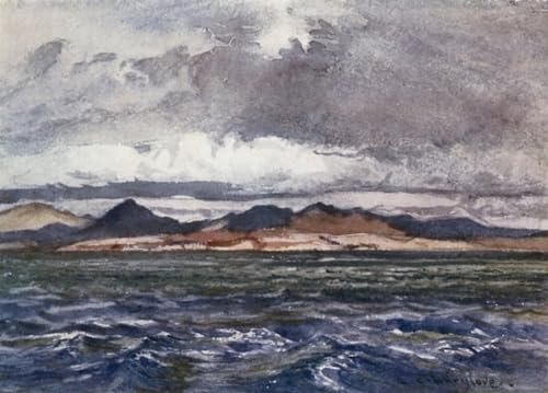Impression d'art sur toile au large du Matapan, tableau maritime poétique 60x90 cm