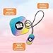 The Doorbell Sparkly Rainbow Teacher's Remote, Classroom Management Tool with Sparkling Lanyard, 38 Chimes & 4-Level Volume for Home,Classroom (1)