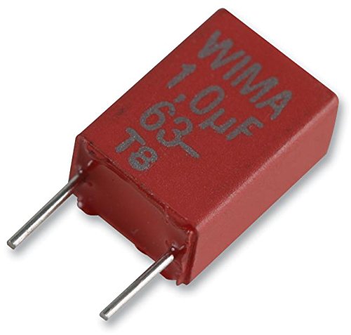 WIMA MKS2C021001A00KSSD CAPACITOR PEN FILM 0.01UF, 63V, 10%, RADIAL (100 pieces)