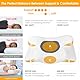 Gaethra Nackenstützkissen Memory Foam, Ergonomisches Orthopädisches Kissen Höhenverstellbar, Schlafkissen Kissen Seitenschläfer für Seiten Rücken & Bauchschläfer- 63 x 34cm x 9/12cm