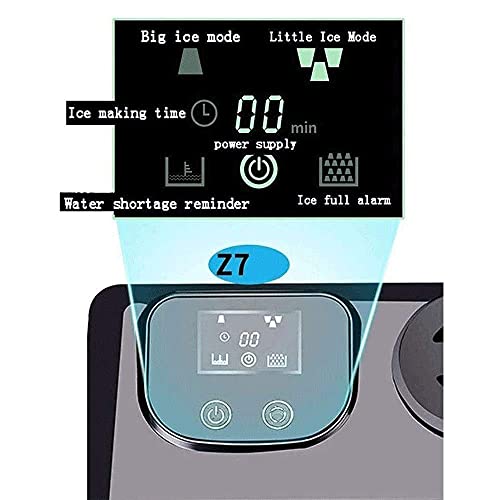 Máquina para hacer hielo de encimera 25kg / 24h miniatura 7