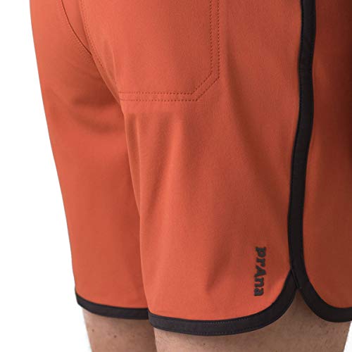 Prana Men's Standard Ground Speed Short 7.5" Inseam, Liqueur, Medium #TOP3