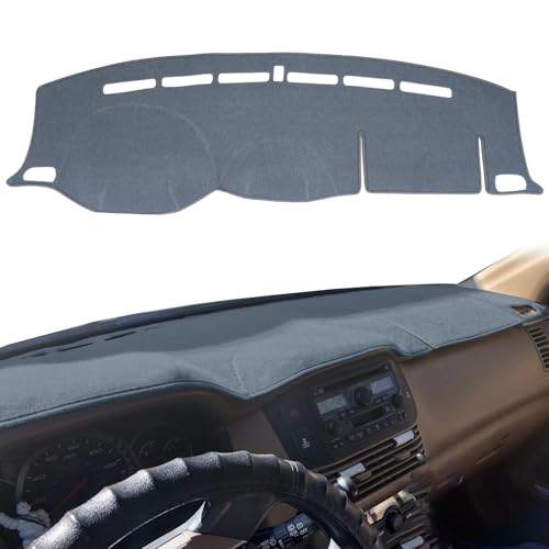 puxhig Dashboard Cover Custom Fit for Honda Pilot 2002 2003 2004 2005 2006 2007 2008 Dash Cover Mat Pad Carpet Protector (Dark Gray)