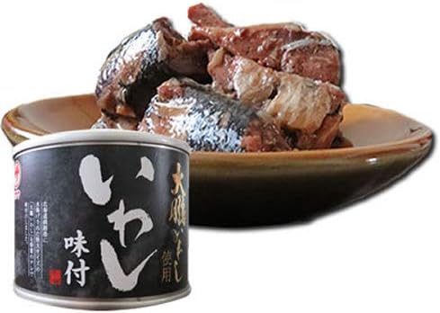Amazon マルサ笹谷商店 いわし缶 いわし味付 いわし缶詰 北海道釧路産 190g 6個 北海道産 マルサ笹谷商店 魚介の缶詰 瓶詰 通販