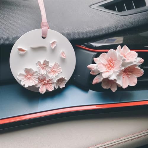 2 PCS 3D Flower Silicone Mold, Flower Fondant Cake Baking Molds, Chocolate Candy Mold for Party Baby Shower Cake Decoratin Clay,Soap Crafting Projects - Image 4