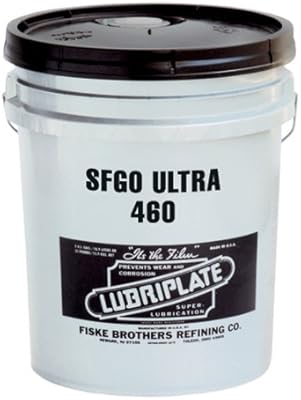 Lubriplate L0987-060 SFGO Ultra 460 Synthetic, PAO-based, High-Performance, Super Multi-Purpose, Fluid Lubricant, 5 Gallon Pail
