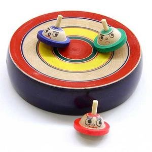 相撲独楽 台付き(大) 相撲独楽 台付き(大)