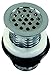 JR Products 95175 Shower Strainer with Grid - Chrome