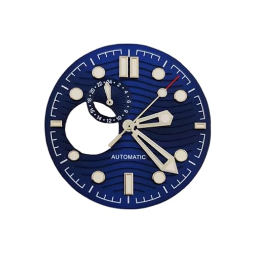 Cadran NH39 personnalisé vert de 31mm au design horloger d'exception