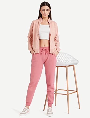 Image of Amazon Brand - Symbol Women Jogger Track Pants | Ankle Length | Regular Fit | Fleece (Available in Plus Sizes)