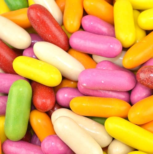 Liquorice Torpedoes Sweets - 500 Gram Bulk Bag - 500g - Assorted Sweet Pick and Mix for Parties Gifts and Sharing.