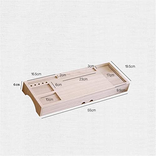 WYDMBH Monitor Stand Riser Monitor Stand, Computer Monitor Riser, Houten Desktop Stand Voor Laptop TV Computerscherm… - Image 6