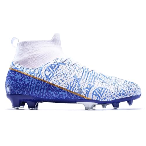 Curunect CURUNECT-2220 Tacos De Futbol Para Hombre Zapatos Soccer Cleats Mens Women High-Top Spikes Football Boots Outdoor Professional Training Soccer Shoes thumb #5