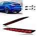 GEEGEETOPÂ RedÂ LensÂ RearÂ FogÂ BumperÂ ReflectorÂ BrakeÂ TailÂ SequentialÂ FlashÂ SingalÂ LightsÂ LampÂ 3Â inÂ 1Â CompatibleÂ with Tesla Model Y 2021 2022 Standard Long Range Performance (Model Y, Red)