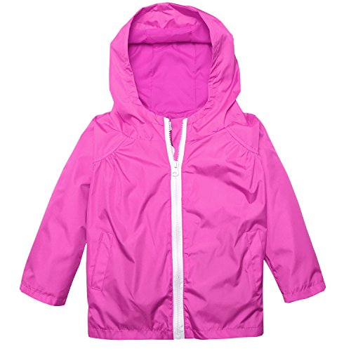 Arshiner Boys Girls Hooded Rain Jackets Waterproof Rain Coats Packable Windbreaker For Kids Lightweight Jackets #TOP5