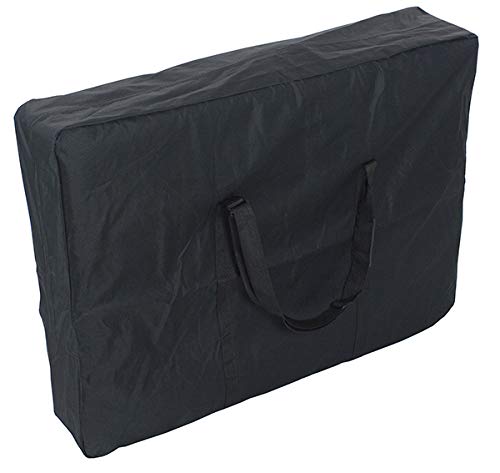 Porto Portable Massage Table Aluminum With (Reclining Back) (Black) #TOP5