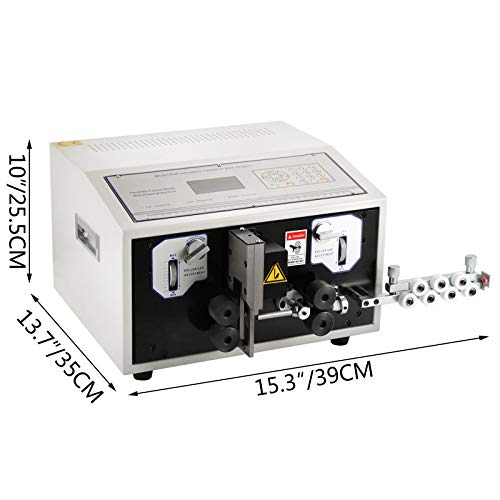 image for BestEquip SWT508-E Computer Wire Cutting Stripping Peeling Machine & M